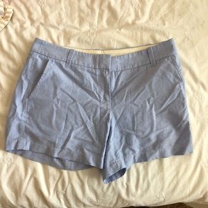 NWOT J Crew Women’s blue chino shorts size 6